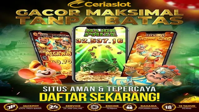  Ceriaslot: Situs Slot Server Thailand Resmi Paling Gacor No 1